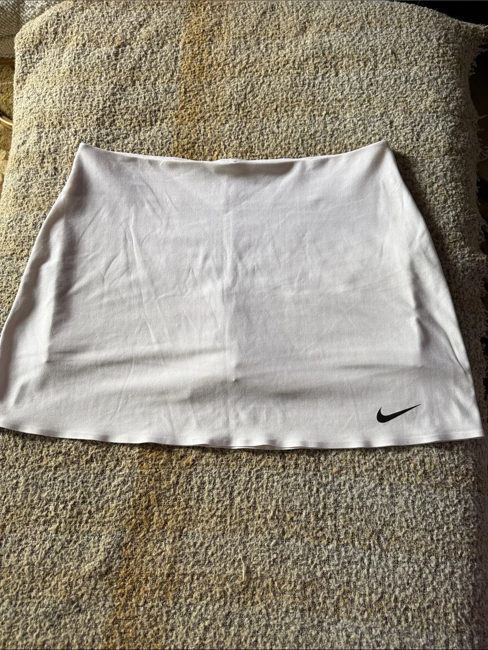 Nike Light Pink Mini Skirt with Black Swoosh